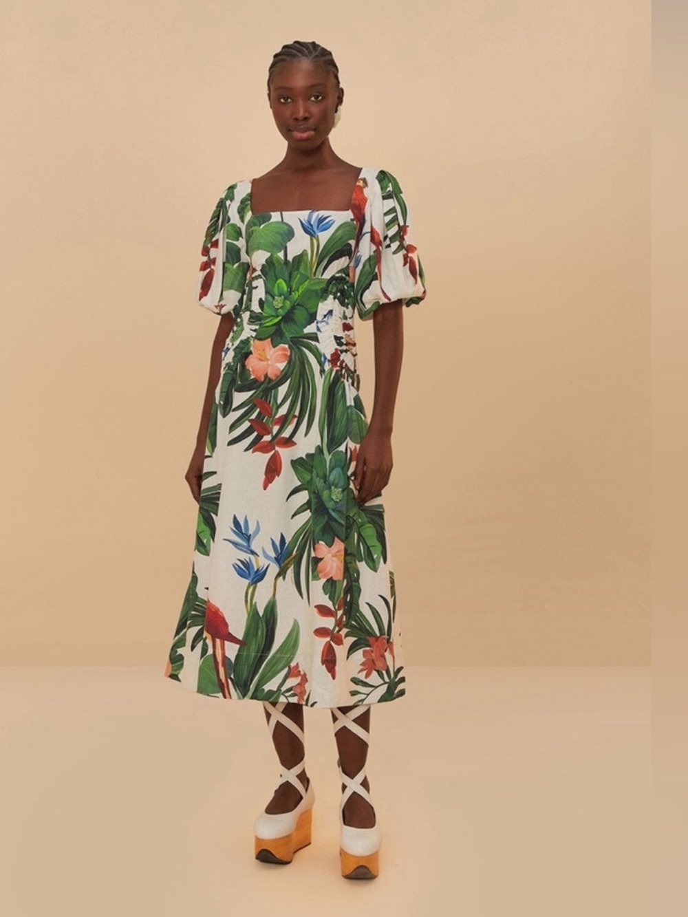 Farm Rio Midnight Midi Dress